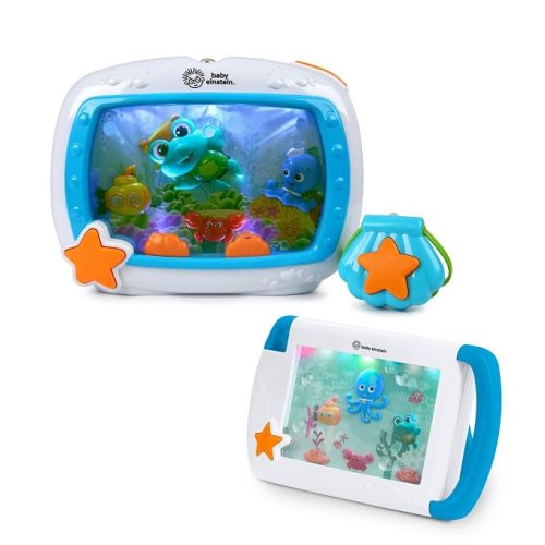 Baby Einstein Sea Dreams Soother Musical Crib Toy and Sound Machine, Newborn and up