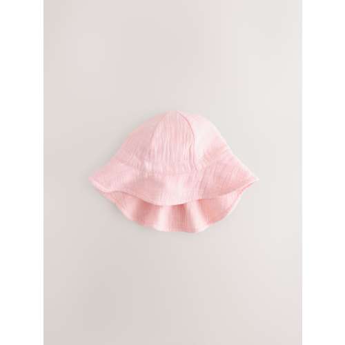 Light Pink Baby Summer Hat (0mths-2yrs)