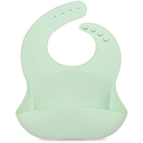 Loulou Lollipop Soft, Waterproof Silicone Feeding Bib