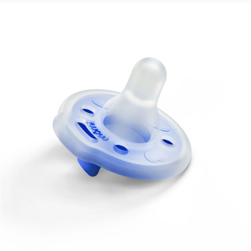 babypace® breast-like pacifier in deep lapis blue | mōmi