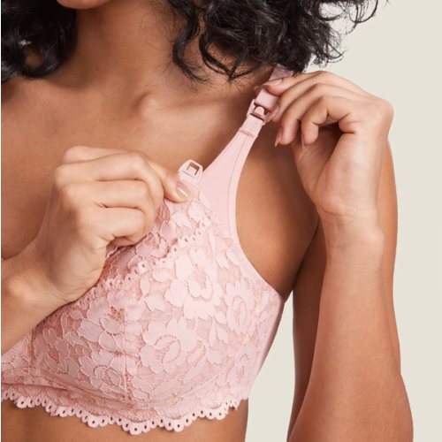 Cotton Lining Hands Free Pumping Bra