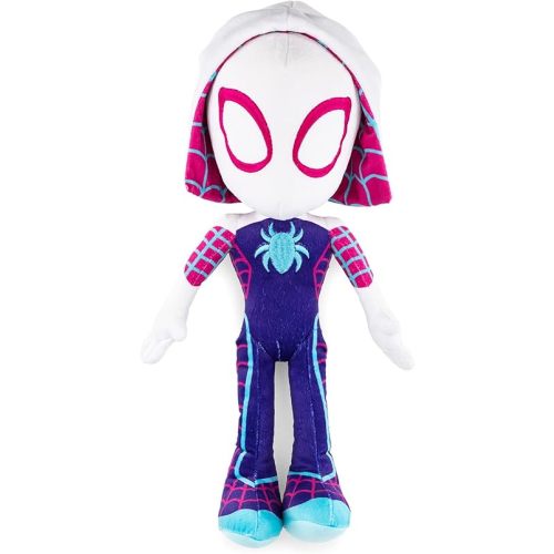 Jay Franco Marvel Spidey and His Amazing Friends Gwen The Ghost-Spider Pillow Buddy - Super Soft Polyester Microfiber, 18 inches (Official Marvel Product)