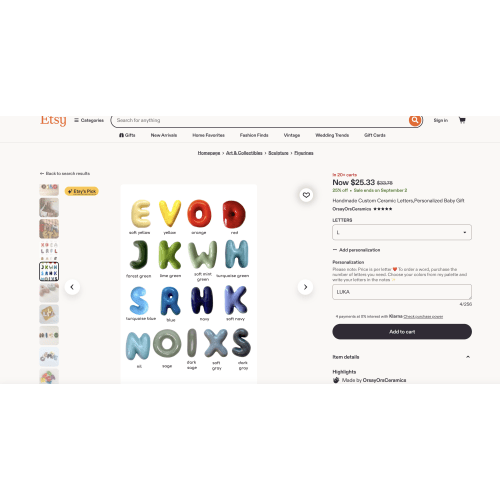 Etsy Custom Bubble Letters Nursery Decor