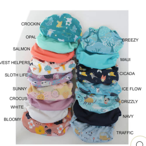 Thirsties Duo Wrap two-sized cloth diaper cover
