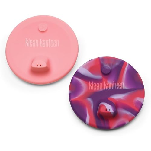 Klean Kanteen Pink Tie Dye Tie Dye Kid's Sippy Cup Lid 2ct, 2 CT