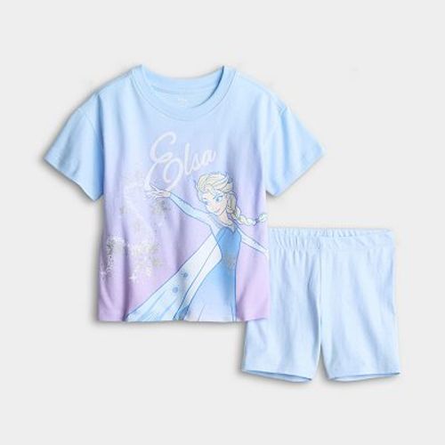 Baby & Toddler Disney's / Jumping Beans® Oversized Tee & Bike Short Set