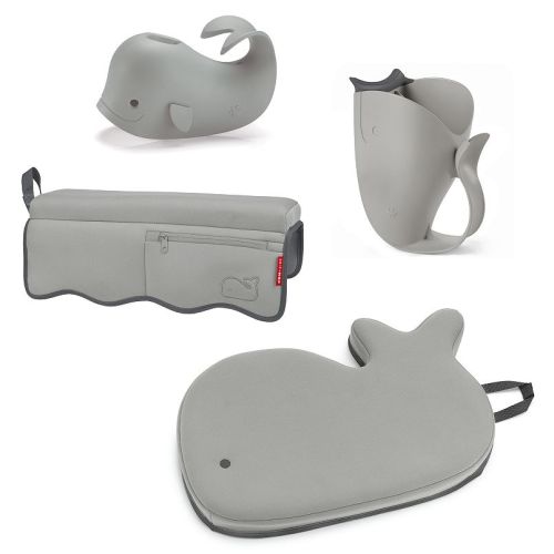 Skip Hop Moby Grey Bathtime Essentials 4-piece Set