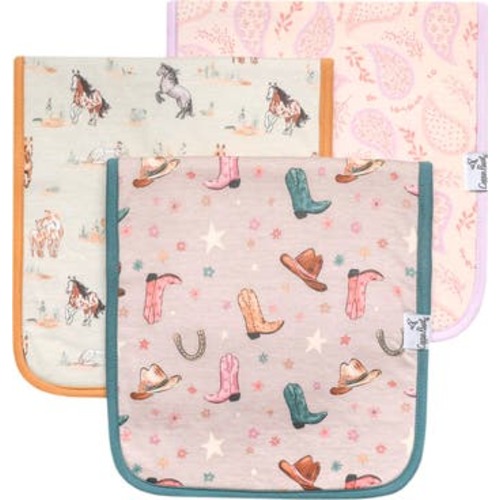 Cheyenne Assorted 3-Pack Burp Cloths