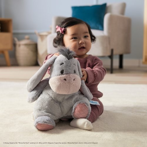 GUND Disney Official Eeyore Oh So Snuggly Plush, Winnie the Pooh, Eeyore Donkey Stuffed Animal for Ages 1 and Up, Grey, 12.5”