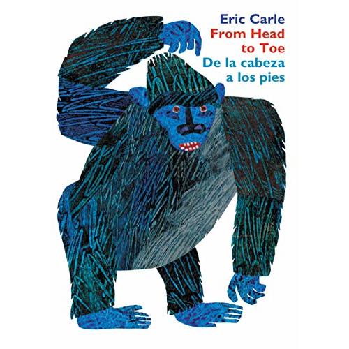 From Head to Toe/De la cabeza a los pies Board Book: Bilingual English-Spanish