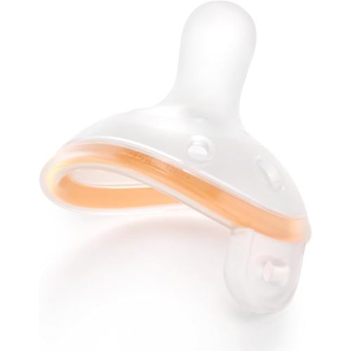 Breast-Like Baby Pacifier for Newborn 0-6M 1 Count Trial Pack Baby Binky