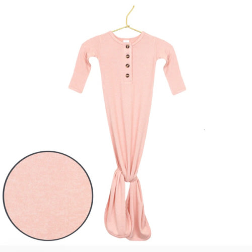 Piper Plush Knit Knotted Gown