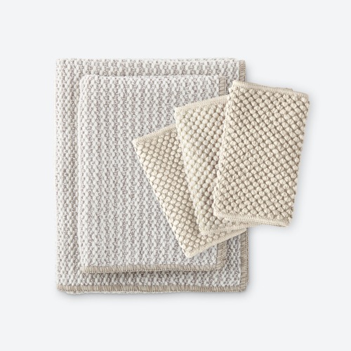 Kitchen & Counter Set - heathered oatmeal/vanilla