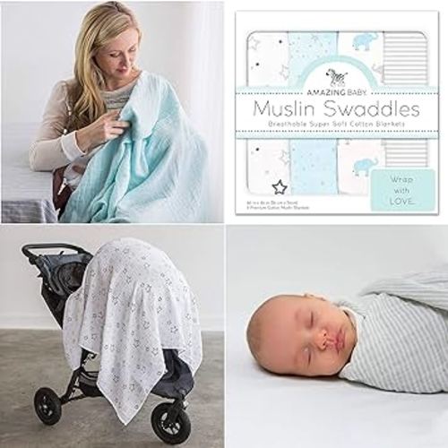 Amazing Baby Swaddles, XL(4)