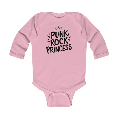 Punk Rock Princess - Long Sleeve Onesie – ElderEmo.com