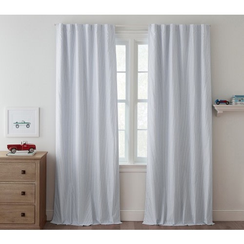 Oxford Stripe Blackout Curtain | Pottery Barn Kids