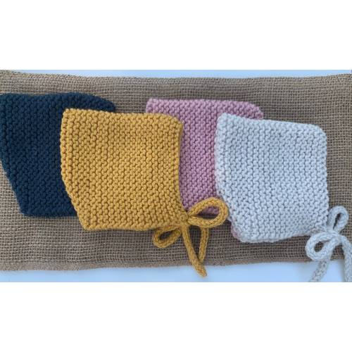 Knit Baby Bonnet
