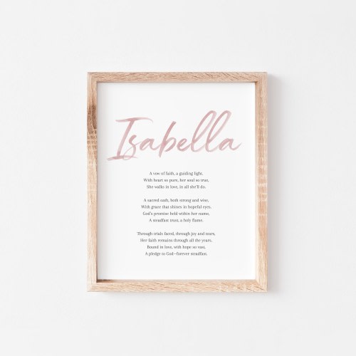 Isabella Baby Name Meaning Poem Baby Names Nursery Sign Girl Names Printable Poem Instant Digital Downloads to put in nursery