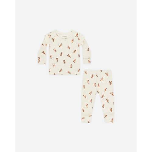 Long Sleeve Pajamas || Lobsters – Rylee + Cru