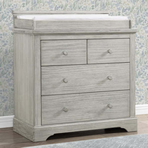 Paloma 4 Drawer Dresser with Changing Top and Interlocking Drawers | Delta Children