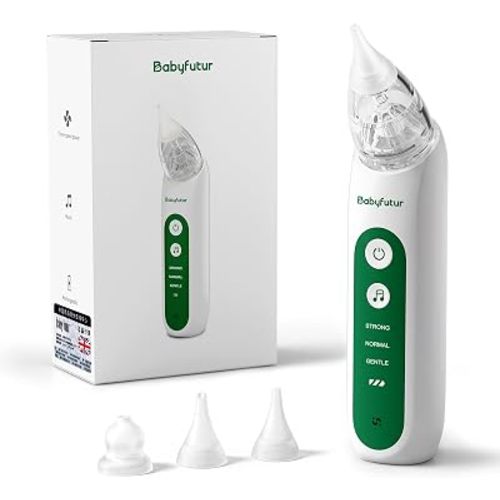 Babyfutur Electric Nasal Aspirator for Babies, Baby Nose Sucker