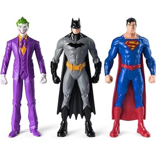 DC Comics Batman, Superman & The Joker Action Figure Gift Set, 3-Pack