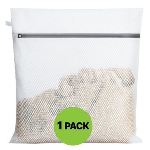 Garnen 1 Pack Large Mesh Laundry Bags for Washing, Travel Laundry Bags Delicates Laundry Bags Mesh Wash Bag, Lingerie Bags Washing Machine for Bras