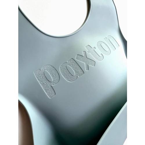 Personalized Baby Silicone Bib | Personalized Name Baby Bib | Custom Baby Shower Gift | Engraved Bib| Personalized Bib for baby | Baby Gift