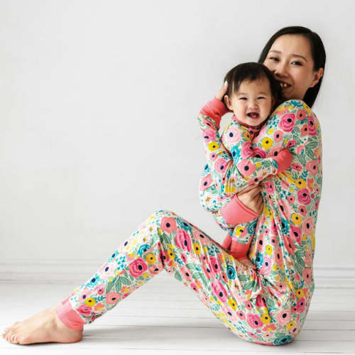 Floral Bamboo Pajamas Sets & Clothes | Little Sleepies