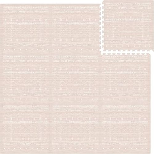 Lillefolk Baby Play Mat for Floor – 6x6ft Dusk | Soft Non Toxic Premium EVA Foam Tiles for Tummy Time, Crawling & Playroom – Waterproof Interlocking Floor Mat for Babies & Toddlers (9 Tiles)