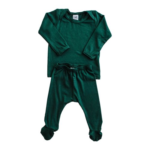 Snuggle Set | Emerald Green | LITTLEMISSDESSA