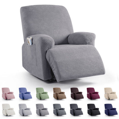 Brayden Studio® Wald Stretch Recliner Sofa Slipcovers Recliner Chair Covers With Pockets & Reviews | Wayfair