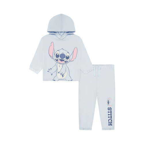 Stitch Baby 2 Piece Fleece Jogger Set, Sizes 0-24 Months