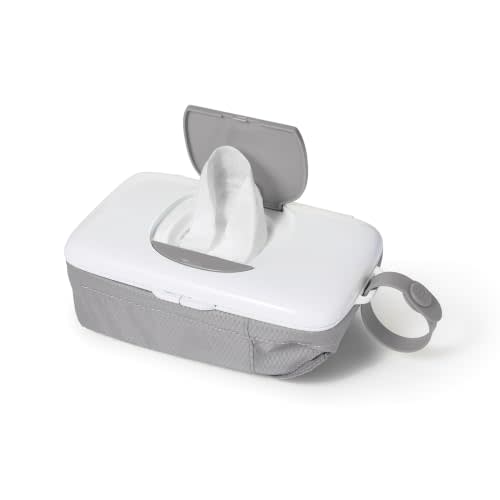 OXO Tot On-The-Go Wipes Dispenser with Diaper Pouch - Gray