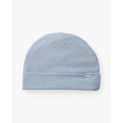 Light Fog Ribbed Infant Beanie – Little Sleepies