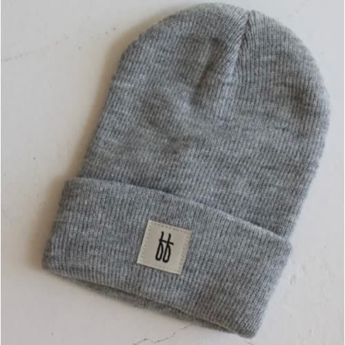 Forever French Knit Beanie | Grey