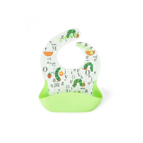 Silicone Bib Printed - EC - Alphabet