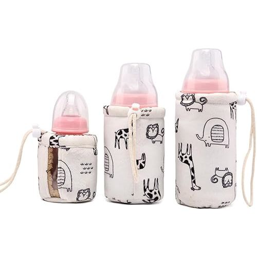3PCS Portable Baby Bottle Warmer Insulation Cover