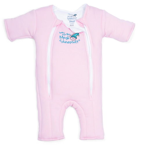 Pink Baby Merlin’s Magic Sleepsuit – Cozy 100% Cotton Baby Sleepwear