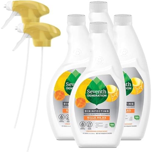 Seventh Generation Lemongrass Citrus Disinfectant (4-Pack)
