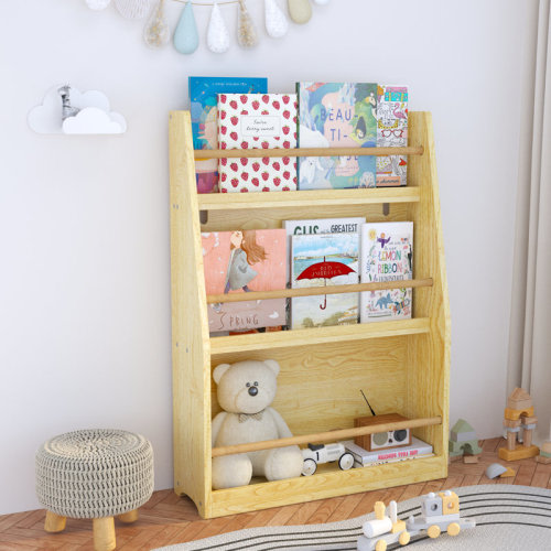 Latitude Run® 3 Tier Kids Book Shelf | Wayfair
