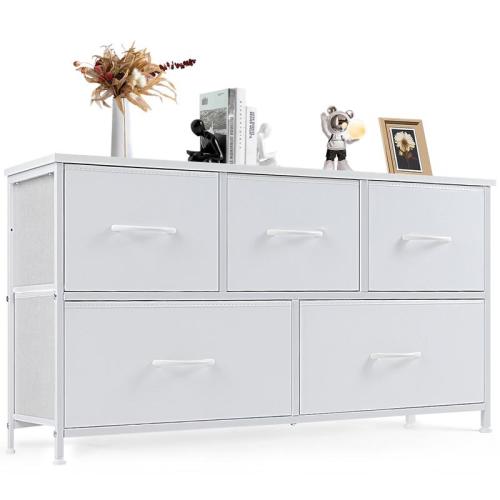 【Valentine's Day gift】Cupboards Cabinets Dresser - Fabric Storage Tower with 5 Drawers, Bedroom Organizer, Chest of Drawers for Closet, Entryway, Versatile Design - TikTok Shop