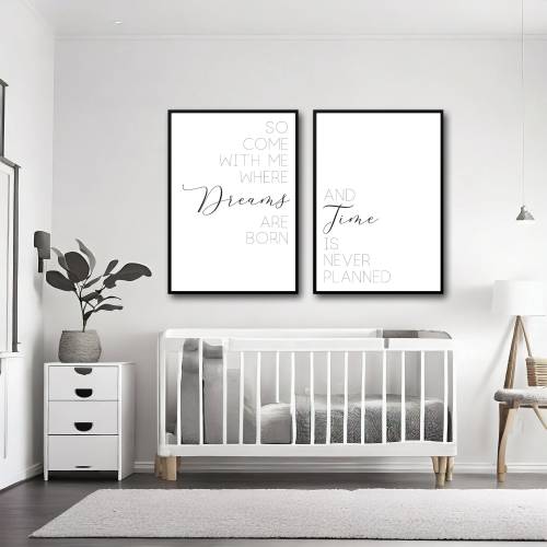 So Come With Me Where Dreams Are Born And Time Is Never Planned | Peter Pan Quote | Printable | Wall Art | Instant Download | Peter Pan