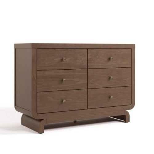 Storkcraft Santorini 6 Drawer Dresser Hazelnut