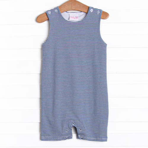 Evan Jon Jon, Navy Mini Stripe – Stitchy Fish