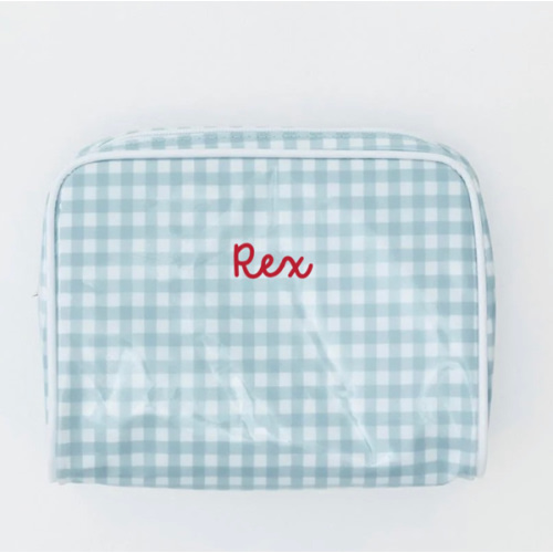 Patterned Toiletry Bag Trio (3 pieces)