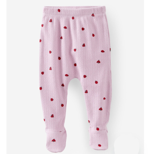 Baby Purple Organic Pointelle Legging | Cotton On Kids Australia