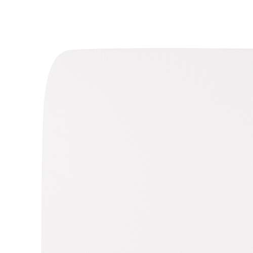 Bamboo Ribbed Crib Sheet in Cloud White | Kyte Baby