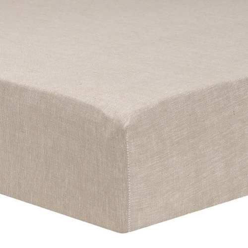 Flax Linen Crib Sheet | Linen Blend Crib Sheet