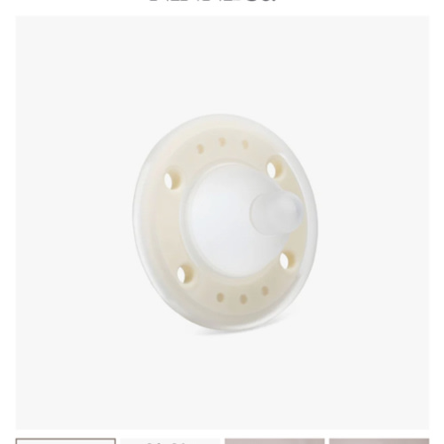 Ninni Pacifier Creme 1 Pack